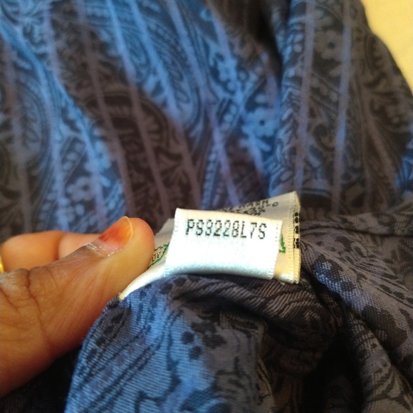 Bugatchi Uomo men's paisley print striped shirt - Picture 9 of 10